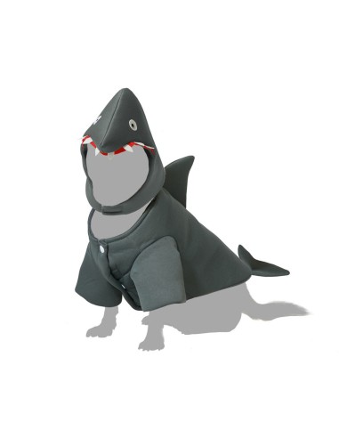 déguisement pour chien Taille S Requin