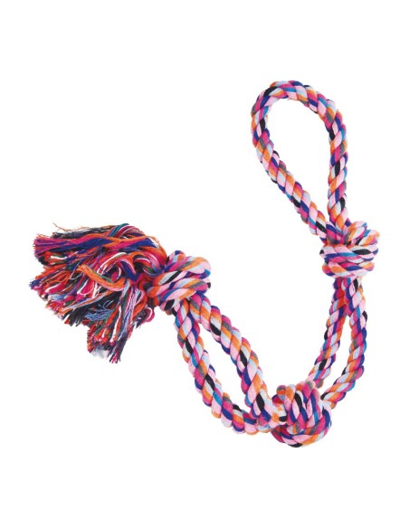 Jouet pour chien Gloria Multicouleur Nœud Coton (64 cm)