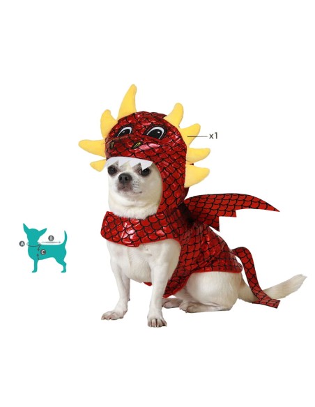 déguisement pour chien Taille L Dragon