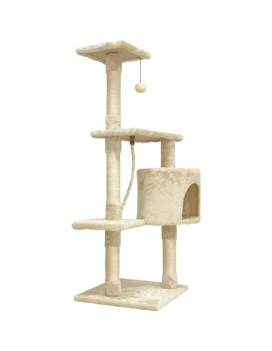 Arbre a chat PALOMA - 40x40x114cm - Beige