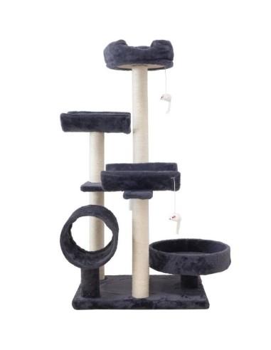 Arbre a chat GARFIELD - 55x40x116 cm Gris