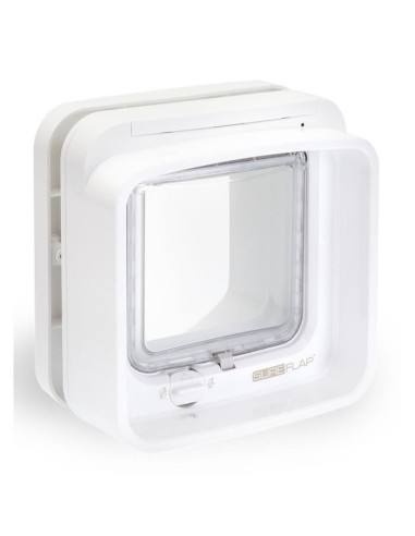 SUREFLAP DualScan Chatiere a puce électronique blanc