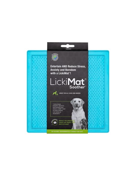 Mangeoire pour chiens Lickimat Turquoise TPR