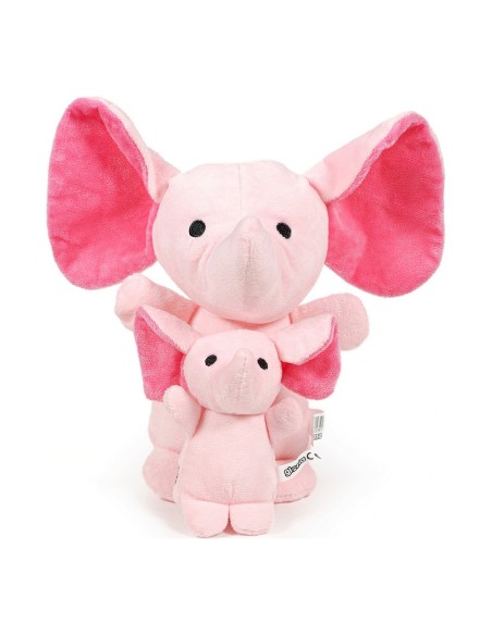 Jouet pour chien en peluche Gloria Hoa Rose Eléphant Polyester Feuille de Mousse