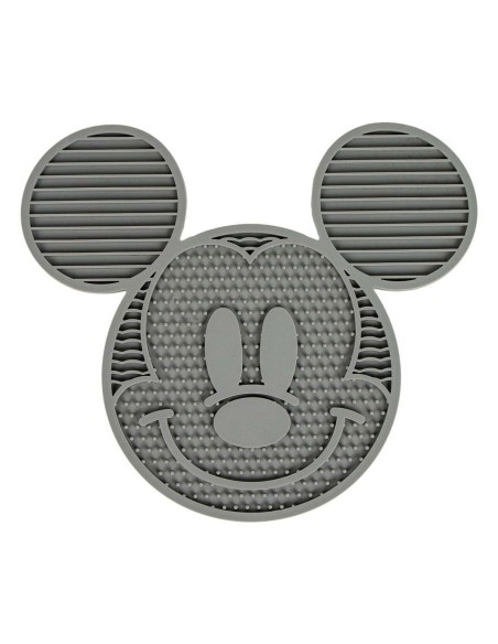 Mangeoire pour chiens Mickey Mouse Gris Silicone 28 x 15 x 1,5 cm