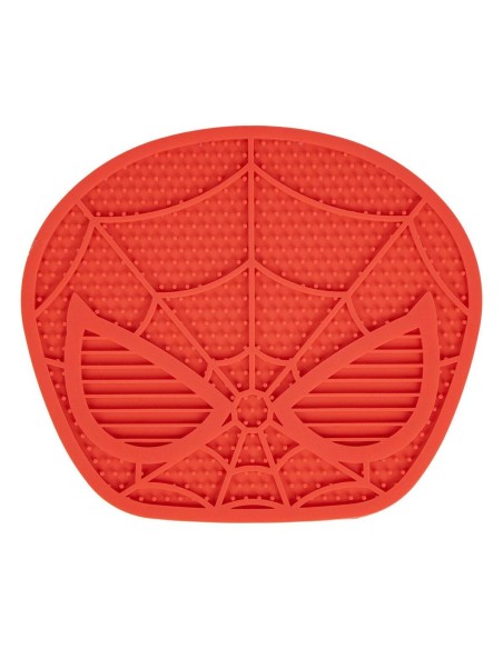 Mangeoire pour chiens Spider-Man Rouge Silicone 28 x 15 x 1,5 cm