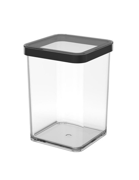 Seau de conteneur Rotho Noir Transparent