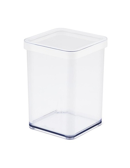 Seau de conteneur Rotho Blanc Transparent Plastique