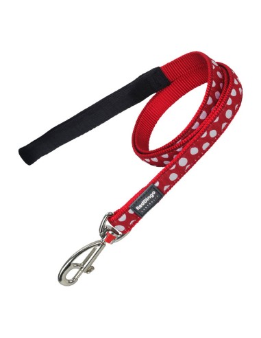 Laisse pour Chien Red Dingo Rouge Points (1,2 x 120 cm)