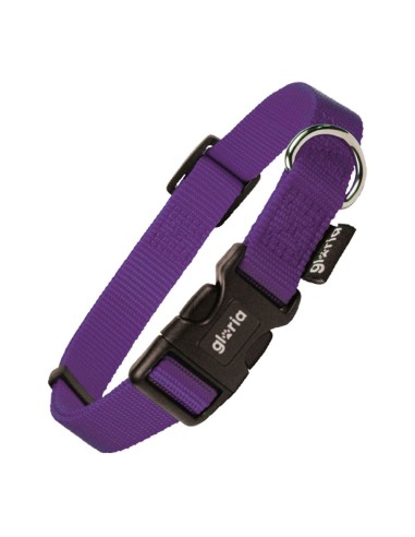 Collier pour Chien Gloria Violet Taille S (27-37 cm)