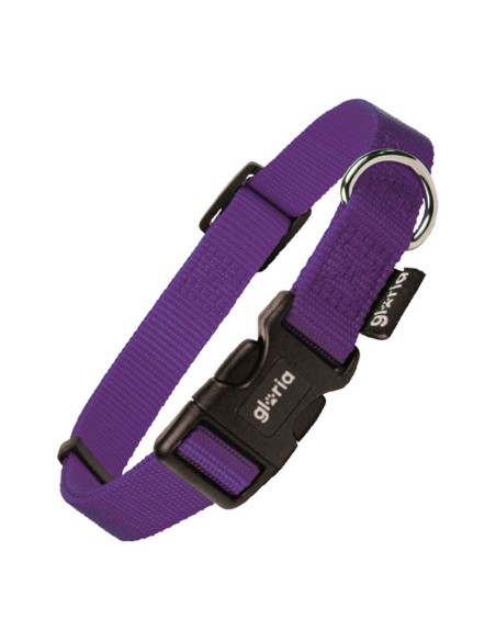 Collier pour Chien Gloria Violet Taille S (27-37 cm)