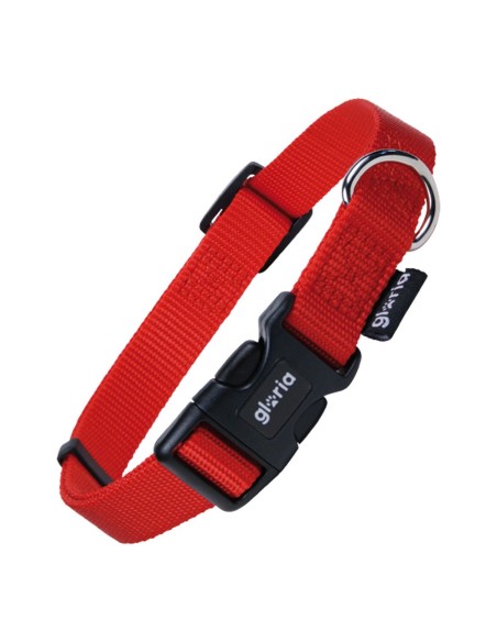 Collier pour Chien Gloria Rouge Taille S (27-37 cm)