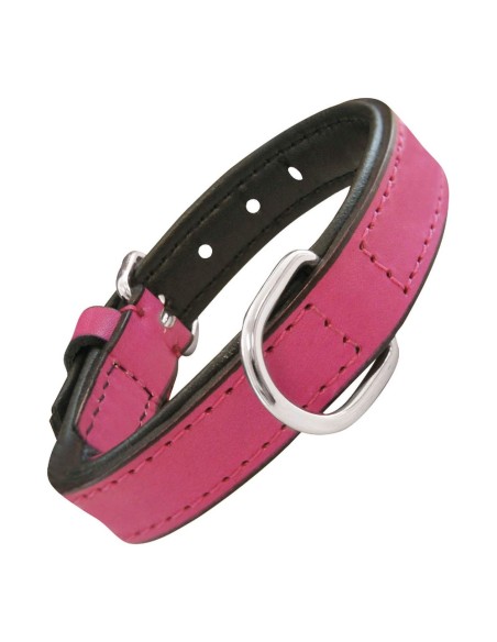 Collier pour Chien Gloria Rembourré Fuchsia (30 x 1,5 cm)