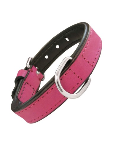 Collier pour Chien Gloria Rembourré Fuchsia (35 x 1,5 cm)