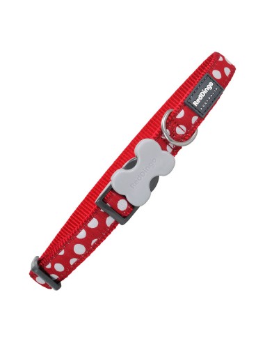 Collier pour Chien Red Dingo Pois (2 x 31-47 cm)