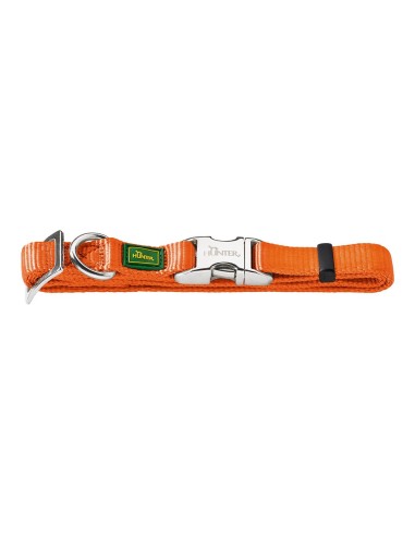 Collier pour Chien Hunter Alu-Strong Orange Taille S (30-45 cm)