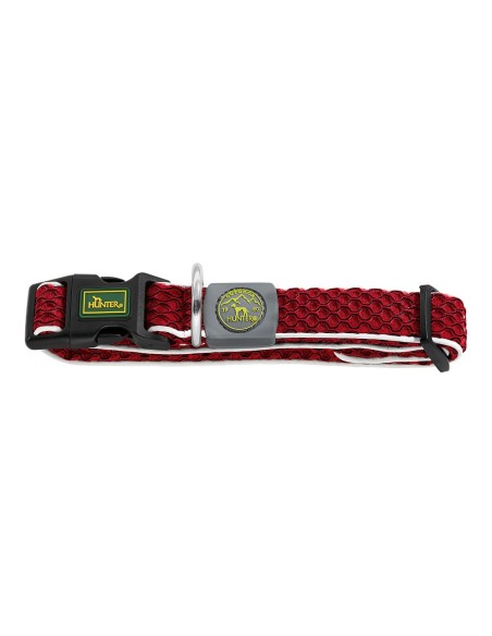 Collier pour Chien Hunter Basic Fil Rouge Taille S (30-43 cm)