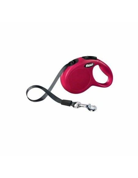 Laisse pour Chien Flexi New Classic 5m Rouge Taille S