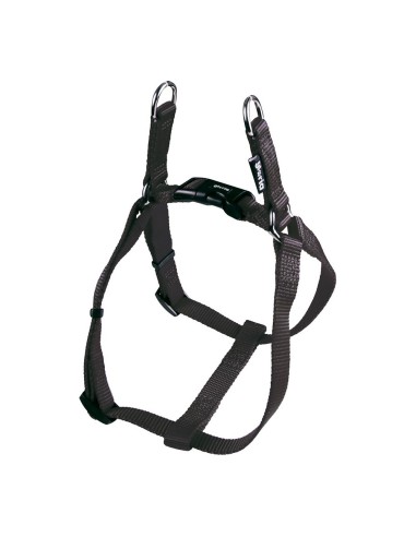 Harnais pour Chien Gloria Lisse Réglable 35-51 cm Noir Taille S