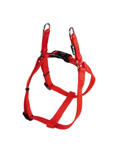 Harnais pour Chien Gloria Lisse Réglable 47-71 cm Rouge Taille M