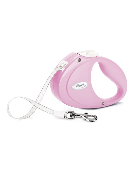 Laisse pour Chien Flexi Puppy 2 m Rose