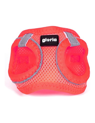 Harnais pour Chien Gloria Air Mesh Trek Star Réglable Rose Taille XXXS (18-20 cm)