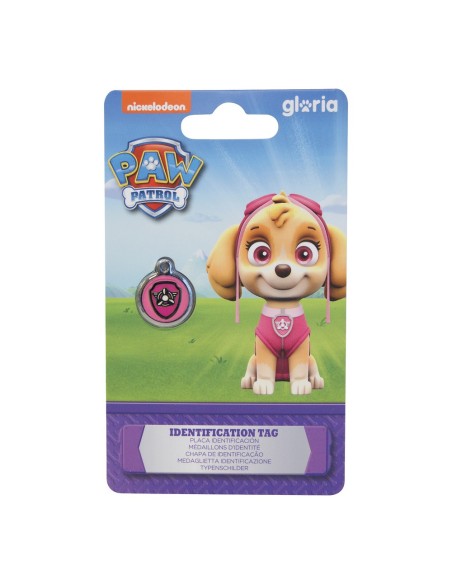 Plaque d'identification pour collier The Paw Patrol Skye Taille S