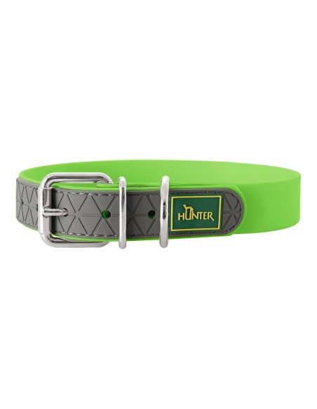 Collier pour Chien Hunter Convenience Taille S Vert (28-36 cm)