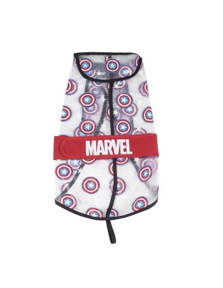 Imperméable pour Chien The Avengers Transparent Rouge M