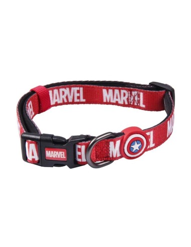 Collier pour Chien Marvel M/L Rouge