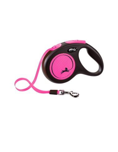 Laisse pour Chien Flexi Flexi 5 m Rose M