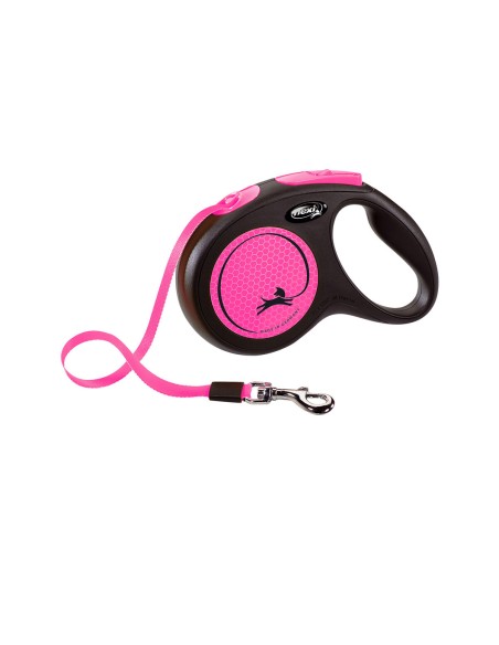 Laisse pour Chien Flexi Flexi 5 m Rose M