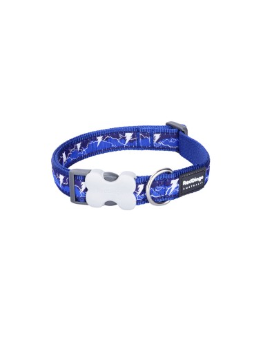 Collier pour Chien Red Dingo Lightning 20-32 cm Blue marine