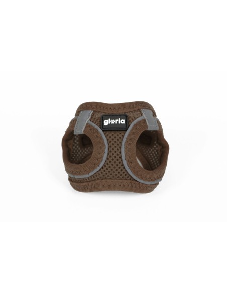 Harnais pour Chien Gloria 28-28,6 cm Marron XXS 24-26 cm