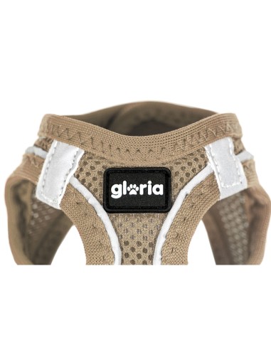 Harnais pour Chien Gloria 45-47 cm Beige L 32,8-35,4 cm