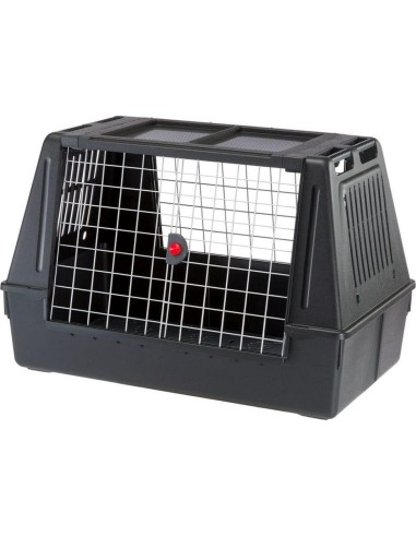 Cage de Transport Ferplast Atlas Car Scenic Noir Multicouleur Plastique 60 x 60 x 100 cm