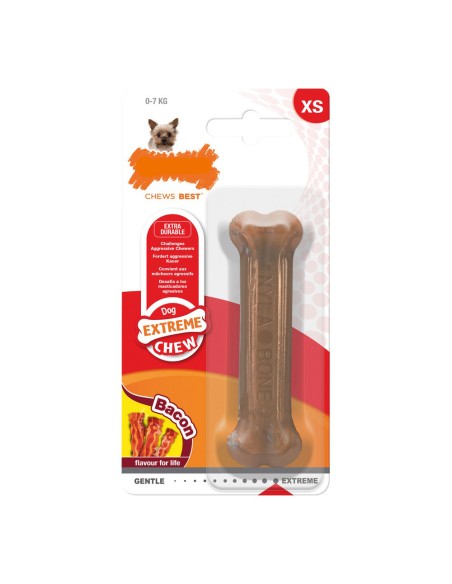 Jouet pour chien Nylabone Dura Chew Bacon Nylon Taille XS