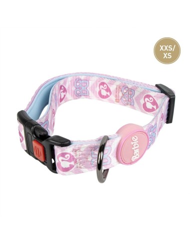 Collier pour Chien Barbie Rose XXS/XS