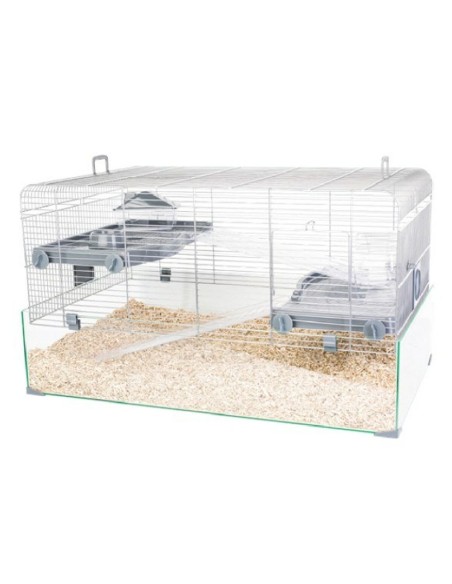 Cage Zolux Panas Colour Métal Plastique 48 x 48 x 45 cm (1 Pièce)