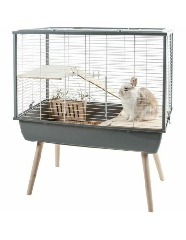 Cage Zolux Bois Métal Plastique 27 x 58 x 48 cm 78 x 81 x 48 cm (1 Pièce)