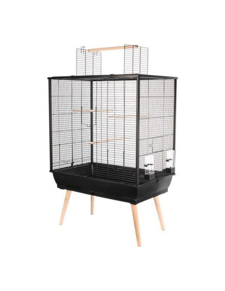 Cage à oiseaux Zolux Neo Jili H80 Noir 78 x 81 x 48 cm