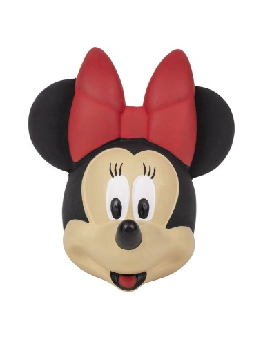 Jouet pour chien Minnie Mouse Noir Rouge Latex 8 x 9 x 7,5 cm